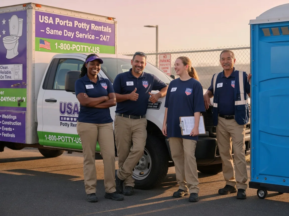 Porta Potty Rental company in Allen, MD